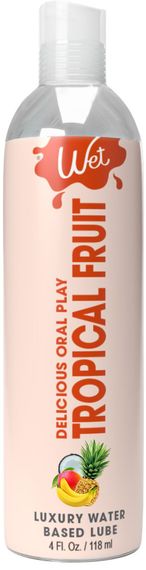 Розпродаж!!! Лубрикант на водній основі Wet Oral Play Tropical Explosion (118 мл) (термін 31.10.2025)