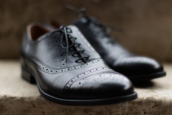 Чоловічі туфлі повністю з шкіри 42 44 розмір | Зображення 1