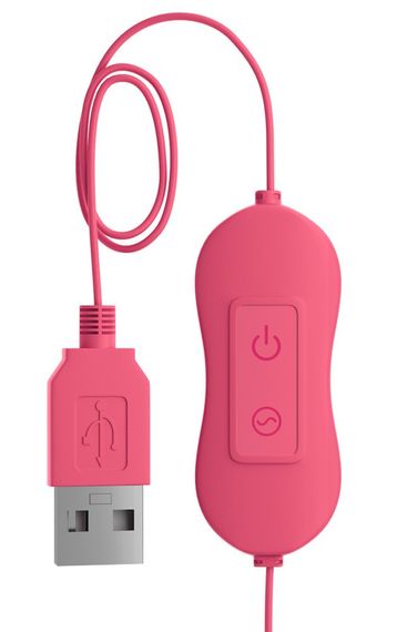 Вибропуля в виде зайчика Pipedream OMG! Bullets #Cute, розовая Sex Aura | Зображення 3