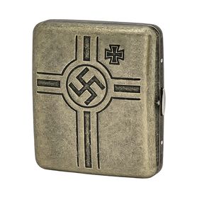 Футляр Мужской Металлический На 20 Шт  "Wehrmacht WW II"