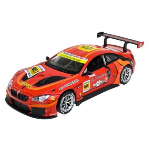 Машинка металева "Автопром. BMW M6 GT3" (світло,звук,відкр.двері,капот)