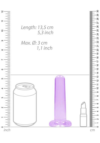 Фалоімітатор - Realrock Dildo 5,3" Purple Sex Aura | Зображення 4