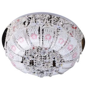 Люстра потолочная торт хрустальная E14 40W WH (BCL-617C/9)