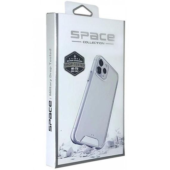 Чохол TPU Space Case transparent Apple iPhone 17 Air (6.5") Прозорий | Зображення 4