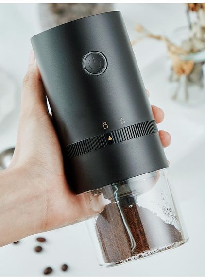 Портативна електрична кавомолка Reup з USB Type-C зарядкою, 13 Вт | Зображення 1