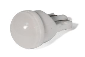 Светодиодная лампа StarLight T10 1 диод COB 12V 0.4W WHITE / матовая  линза / CERAMIC