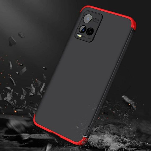 Чохол GKK 360 градусів для Vivo Y33s колір Синій | Зображення 6