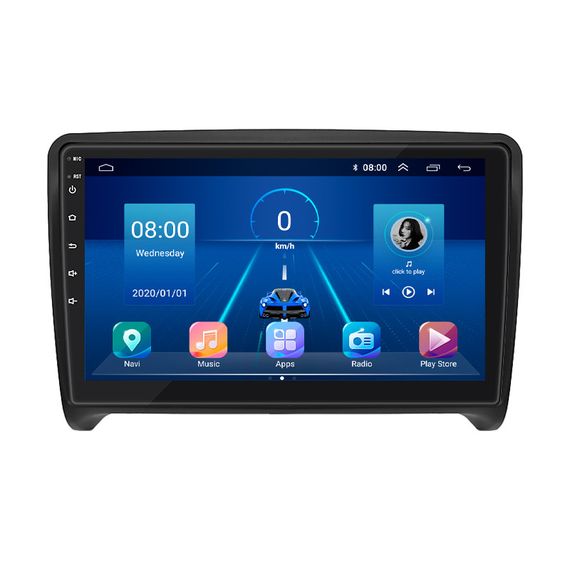 Штатная магнитола 9" Lesko для Audi TT RS II (8J) 2009-2014 4/64Gb/ 4G/ Wi-Fi/ CarPlay Premium Ауди