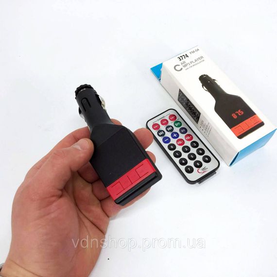 Трансмітер з Bluetooth для музики в автомобілі Fm-04, Авто-трансмітер з функцією Bluetooth OD-72 | Зображення 4