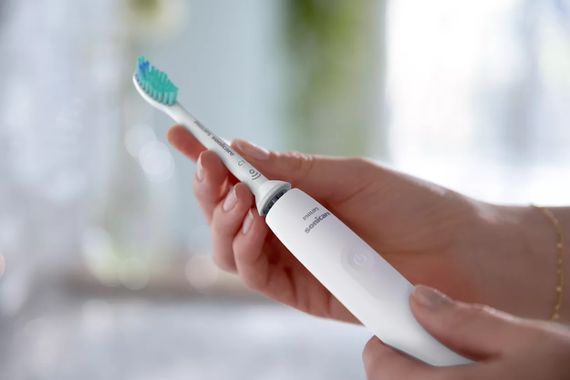 Зубна електрощітка Philips HX3671/13 Gemini 3100 White (HX3671/13) | Зображення 3