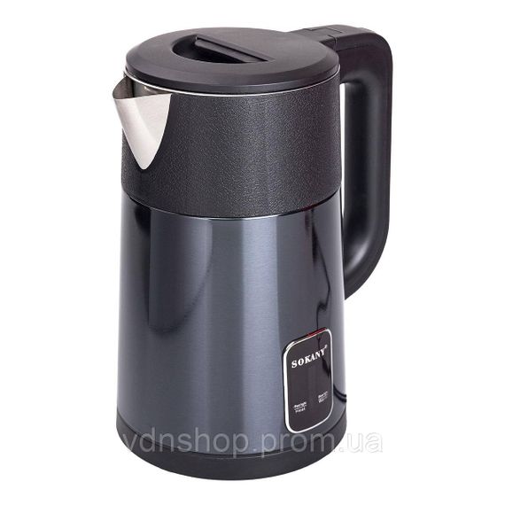 Електрочайник з автоматичним вимкненням 2,5 л Sokany побутовий 1500 Вт SK-09017G | Зображення 2