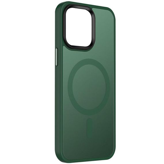 Чохол Ummi Colorful with Magnetic Fit для Apple iPhone 15 (6.1") Зелений / Dark Green
