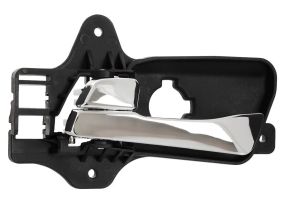 Hyundai i30 07-12 Внутрішня ручка дверей передня ліва хром Хюндай