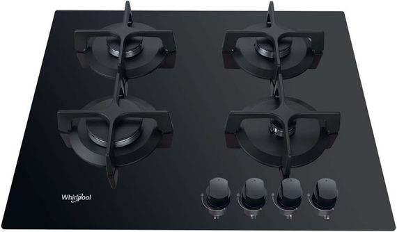 Варочная поверхность Whirlpool газ на стекле GOB616/NB | Зображення 2