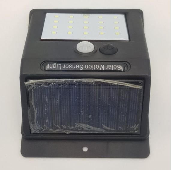 Уличный фонарь светодиодный LTL 20smd автономный с датчиком движения + солнечная панель Solar | Зображення 1