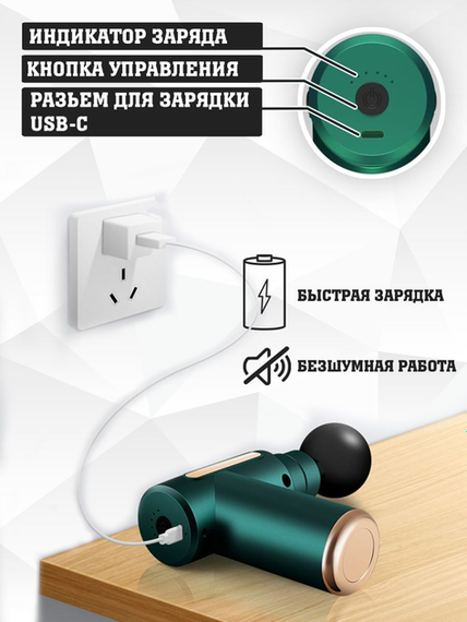 Масажер фасціальний компактний XPRO BG-128 (44221-BG-128_693) | Зображення 5