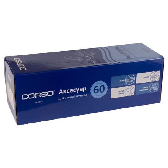 Щітка для унітазу Corso ARNO 352×145×119мм (9687916) | Зображення 1