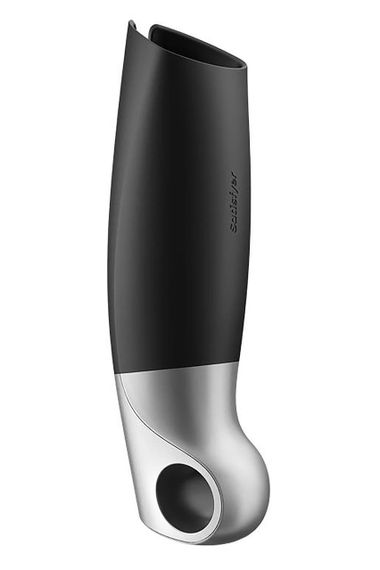Смарт-мастурбатор Satisfyer Power Masturbator для використання на верхній половині пінису, чорний Sex Aura | Зображення 4