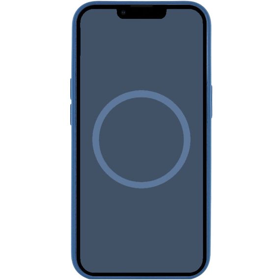 Чохол Silicone case (AAA) full with Magsafe and Animation для Apple iPhone 16 (6.1") Denim | Зображення 2