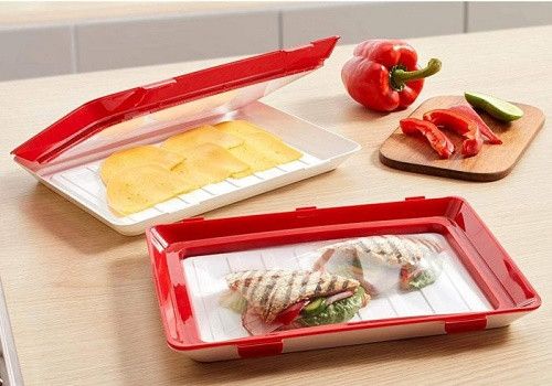 Багаторазовий вакуумний лоток для зберігання харчових продуктів Clever Tray | Зображення 4
