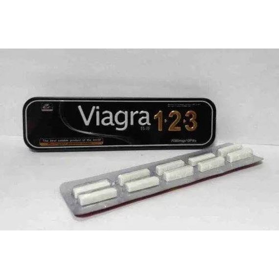 Препарат для посилення чоловічої ерекції Viagra 123 (ціна за упаковку, 10 шт) | Зображення 1