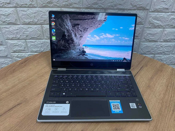 Ноутбук Сенсорний HP Pavilion X360 14-dh 14 FHD/IPS/i7 1065G7/16/SSD250/Iris