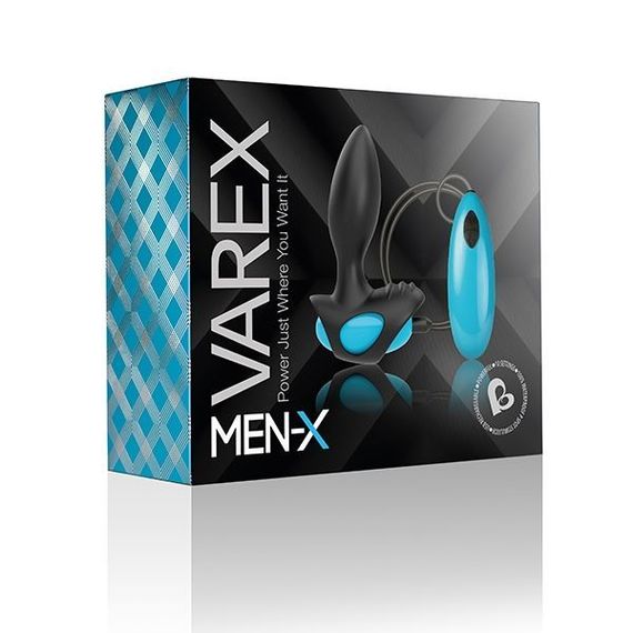 Анальна вібропробка Rocks Off Men-X — Varex | Зображення 1