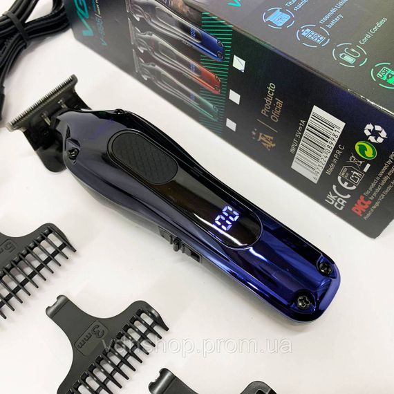 Електробритва для стрижки голови VGR, Машинка для стрижки з безліччю насадок Набір машинок AK-16 | Зображення 3