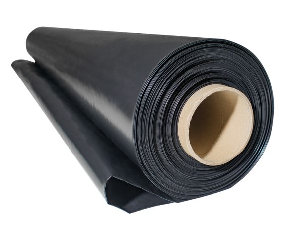 Плівка 90 мкм  3*100 м чорна будівельна плівка в рулонах | Зображення 1