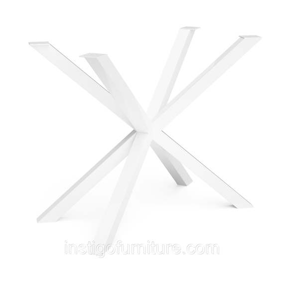Каркас для столу з металу 850×450mm, H=730mm Білий | Зображення 2