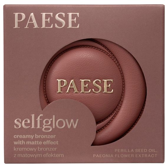 Кремовый бронзер Paese Selfglow Creamy matte effect - 02 Velvet Sand (8 g) | Зображення 5
