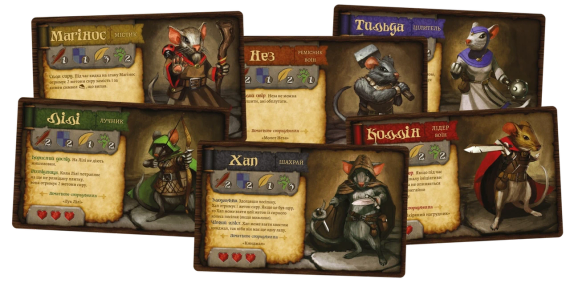 Настільна гра Мишачі Оповідки (Mice and Mystics) | Зображення 3
