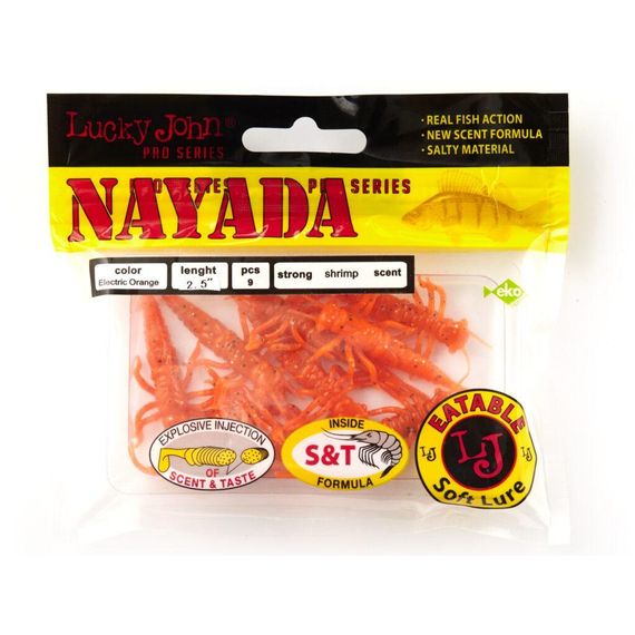 Твистеры 2" съедобные искусственные LJ Лаки Джон Pro Series NAYADA 140154-036 | Зображення 6