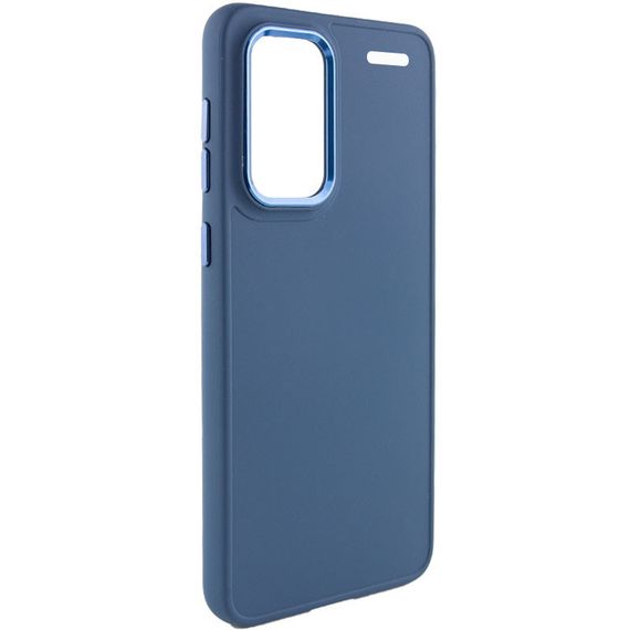 TPU чохол Bonbon Metal Style для Xiaomi Redmi Note 13 Pro+ Синій / Cosmos blue | Зображення 1