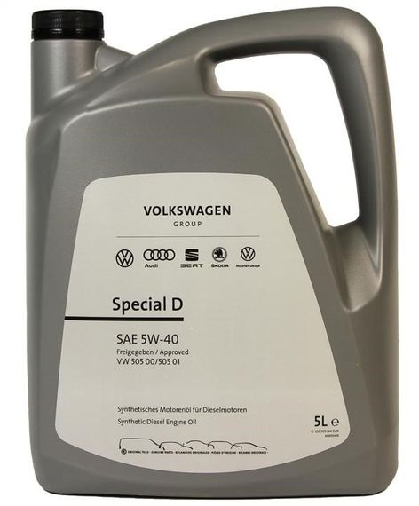 Моторна олива VAG Special D 5W-40 5л.