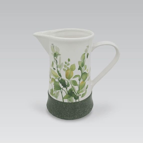 Глечик керамічний Maestro Літній луг MR-20032-55, 1 л, для води, молока, напоїв