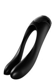 Універсальний міні вібратор Satisfyer Candy Cane чорний Sex Aura