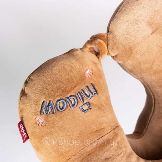 Подушка для шиї Miaow U-подібна подвійна, коричневий HP-56-27BR | Зображення 4