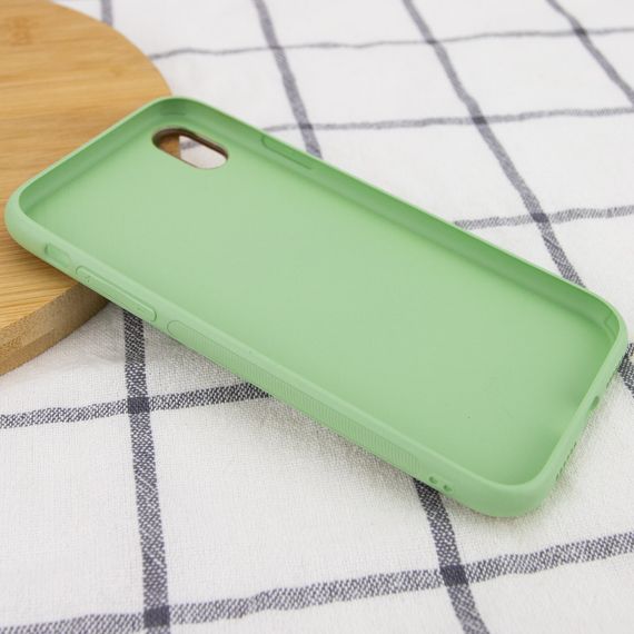 Шкіряний чохол Xshield для Apple iPhone X/XS (5.8") Зелений/Pistachio | Зображення 3