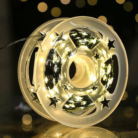 Світлодіодна гірлянда Роса від USB, 50м, 500LED, Теплий білий (234574675_712) | Зображення 8