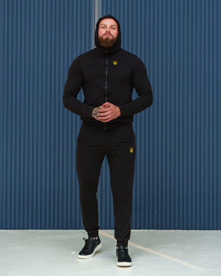 Костюм тризуб весна чорний S | Зображення 6