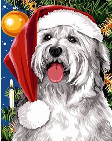 Новорічна собака