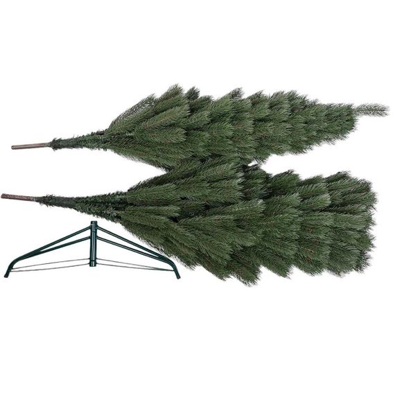 Штучна ялинка 2.5 м зелена, новорічна ялинка Косівська V8 ялинка штучна реалістична Преміум KOS-KOSGR25 | Зображення 6