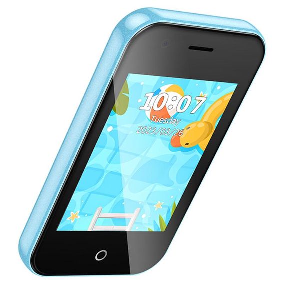 Дитячий мобильный телефон Hoco Y102 2G 800mAh 2.8" + SIM 2G Blue | Зображення 2