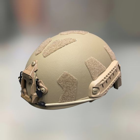 Шолом балістичний FAST ARAMID, NIJ IIIa, Custom, з поліпшеним кріпленням Wendy, розмір XL, колір Койот