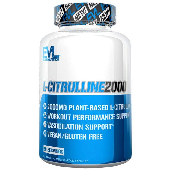 L-цитруллин Evlution Nutrition L-Citrulline 2000 90 Veggie Capsules