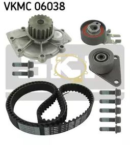 Помпа + комплект ременя ГРМ VOLVO V60, SKF (VKMC06038)