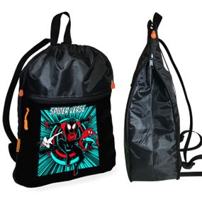 Рюкзак-мешок для школы Человек-паук "Spider-Man"детская сумка для обуви и спортивной одежды (01516)