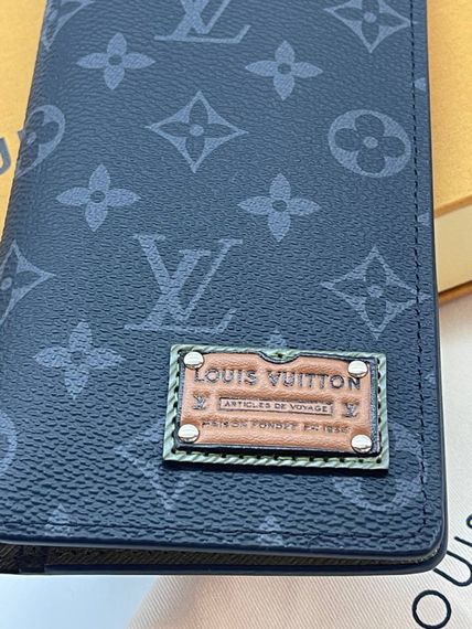 Гаманець Louis Vuitton M69980 Aerogram Brazza, чорний | Зображення 1