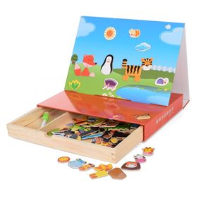 Деревянная развивающая игрушка Дощечка MD 1852-1 магнитная для рисования